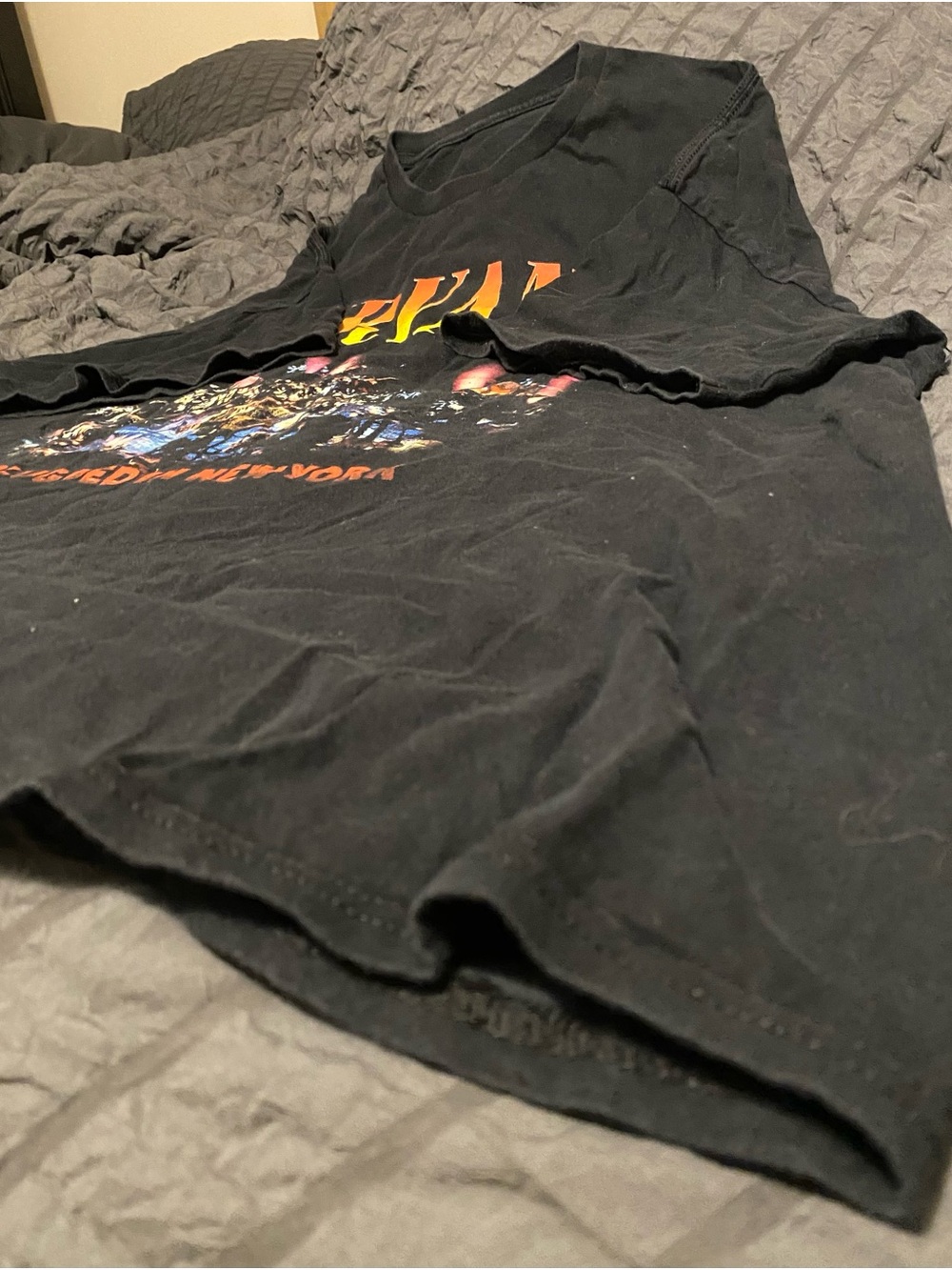 Nirvana Black Crewneck Tee - Picture 3 of 3